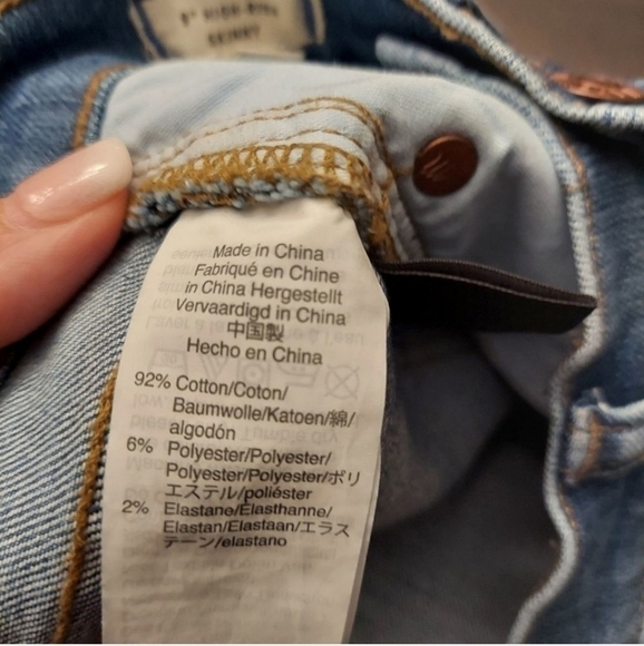 MADEWELL 9in High Rise Distressed Skinny Jeans - Picture 14 of 16